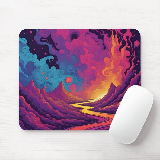 Alien-Länder Mousepad (Mit Mouse)