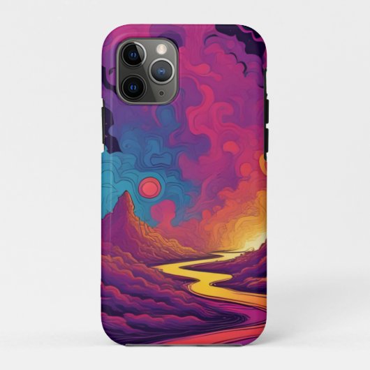 Alien Lands Case-Mate iPhone Hülle (Rückseite)