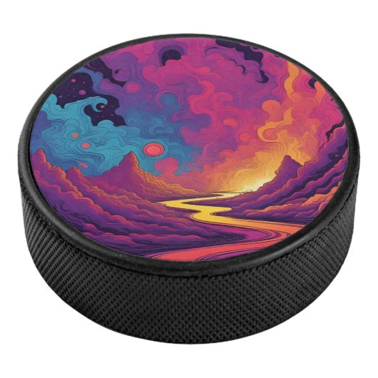 Alien Lands Eishockey Puck (3/4)