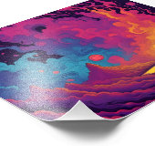 Alien Lands Fotodruck (Ecke)