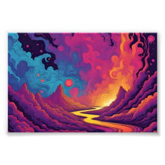 Alien Lands Fotodruck