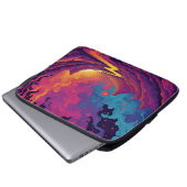 Alien Lands Laptopschutzhülle (Vorne Knopf)
