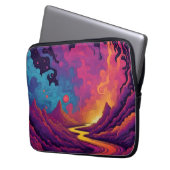 Alien Lands Laptopschutzhülle (Vorderseite Links)