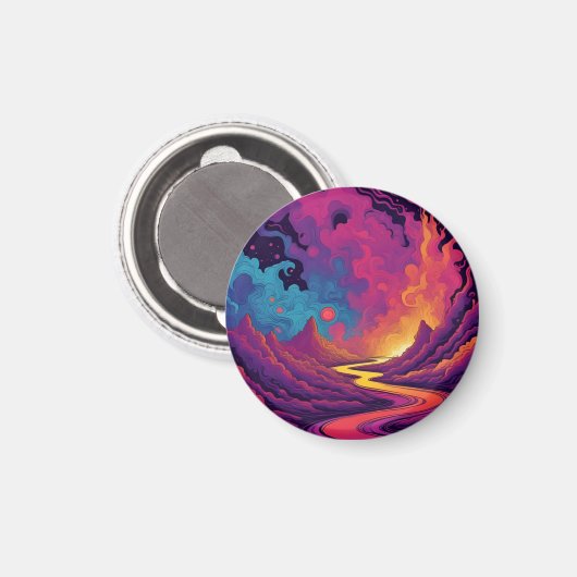 Alien Lands Magnet (Vorderseite/Rückseite)