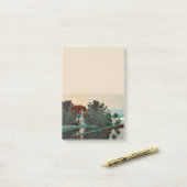 ALIEN LANDSCAPE, BÄUME, LAGUNE HYPERION Sci Fi Post-it Klebezettel (Auf Schreibtisch)