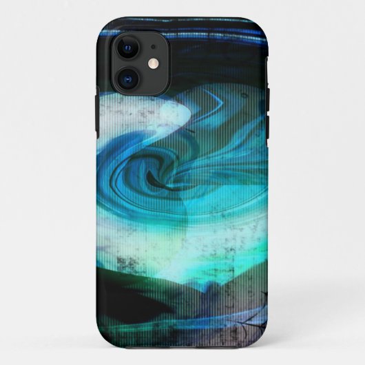 Alien Landscape Grunge iPhone 5 Fall Case-Mate iPhone Hülle (Rückseite)