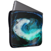 Alien Landscape Grunge Laptop Sleeve (Vorne Rechts)