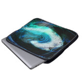 Alien Landscape Grunge Laptop Sleeve (Vorne Knopf)