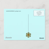 ALIEN LANDSCAPE/LAGON IN HYPERON POSTKARTE (Rückseite)