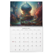 Alien Landscapes Science Fiction Kalender 2026 (Mär 2027)