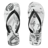 Alien Landschaft Badesandalen (Fußbett)