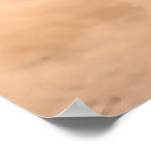 Alien Landschaft im Weltraum | ABSTRAKT Poster (Ecke)