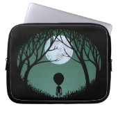 Alien Laptop Sleeve und Tablet Case (Vorderseite)
