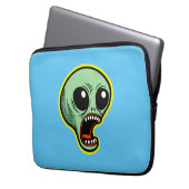 Alien Laptopschutzhülle (Vorderseite Links)