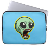 Alien Laptopschutzhülle (Vorderseite)