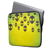 Alien Laptopschutzhülle (Vorderseite Links)