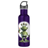 Alien-Laser-Gewehr Edelstahlflasche (Vorderseite)