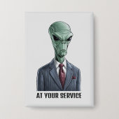 Alien Leader Button (Vorderseite)