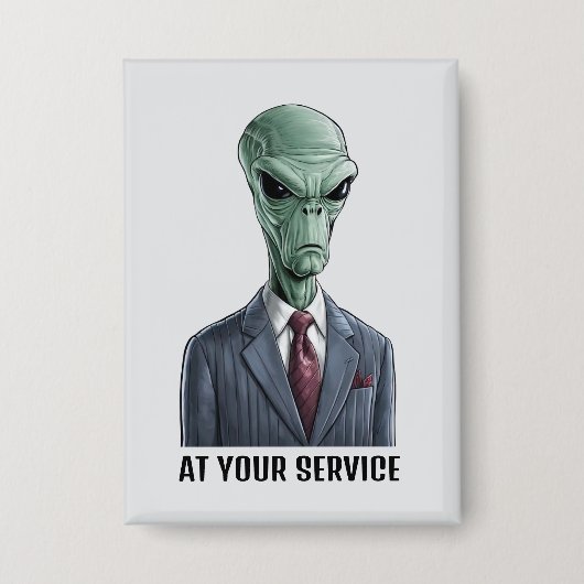 Alien Leader Button (Vorderseite)