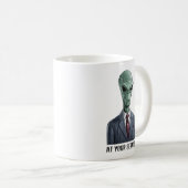 Alien Leader Kaffeetasse (VorderseiteRechts)