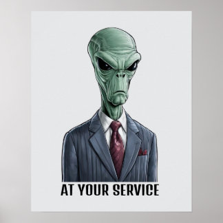 Alien Leader Poster