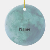 Alien Leader Spaceship Keramik Ornament (Hinten)