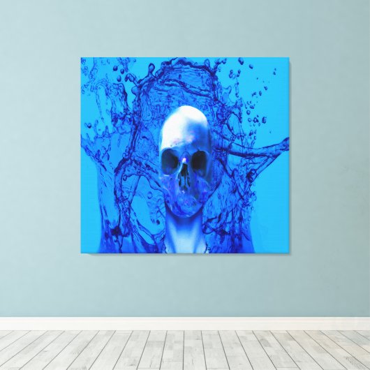 Alien Leinwanddruck (Insitu (Holzboden))