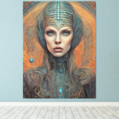 Alien Leinwanddruck (Insitu (Holzboden))