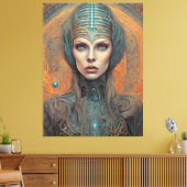 Alien Leinwanddruck (Insitu (Wohnzimmer))