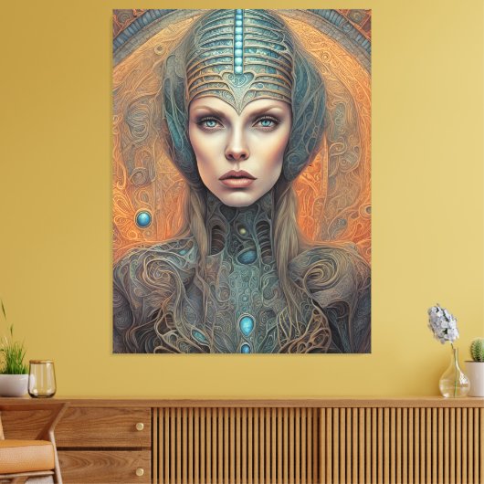 Alien Leinwanddruck (Insitu (Wohnzimmer))