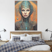 Alien Leinwanddruck (Insitu (Schlafzimmer))
