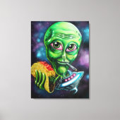 Alien Leinwanddruck (Vorderseite)