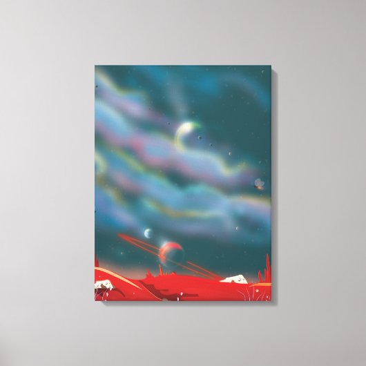 Alien Leinwanddruck (Vorderseite)