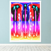 Alien Leinwanddruck (Insitu (Holzboden))