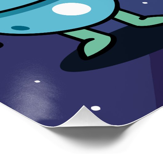 Alien Liebe Buddies Poster (Ecke)