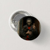 Alien Liebe Button (Vorne & Hinten)
