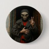 Alien Liebe Button (Vorderseite)