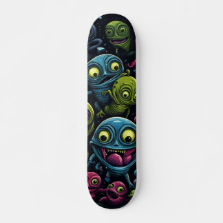 Alien Liebe glücklich Skateboard