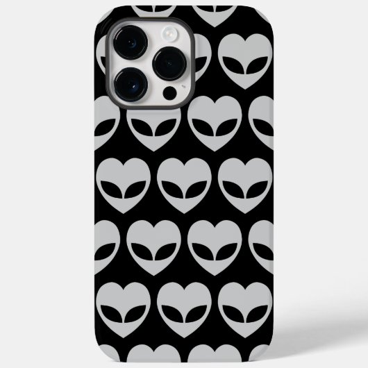 Alien Liebe Heart Case-Mate iPhone Fall Case-Mate iPhone Hülle (Rückseite)