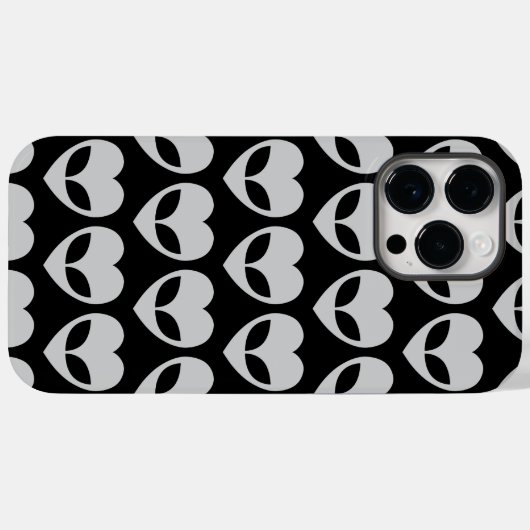 Alien Liebe Heart Case-Mate iPhone Fall Hülle (Rückseite (Horizontal))