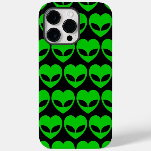 Alien Liebe Heart Case-Mate iPhone Fall Hülle (Rückseite)