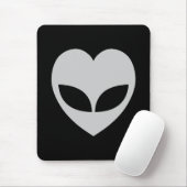 Alien Liebe Heart Mouse Pad Mousepad (Mit Mouse)