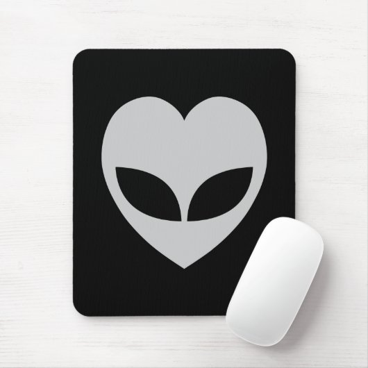Alien Liebe Heart Mouse Pad Mousepad (Mit Mouse)