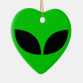 Alien Liebe Herzliche Keramik Ornament (Rechts)