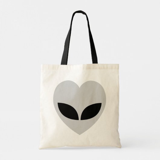 Alien Liebe Herztote Tasche (Rückseite)