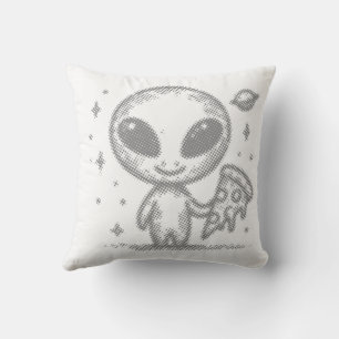 Alien Liebe Pizza Kissen