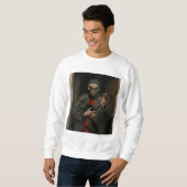 Alien Liebe Sweatshirt (Vorne ganz)