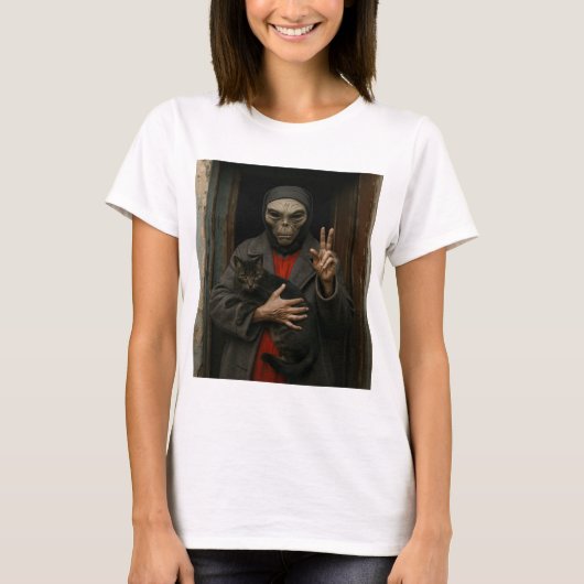 Alien Liebe T-Shirt (Vorderseite)