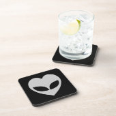 Alien Liebe Untersetzer (Rechte Seite)