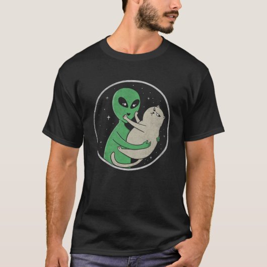 Alien Liebe zu viel T-Shirt (Vorderseite)